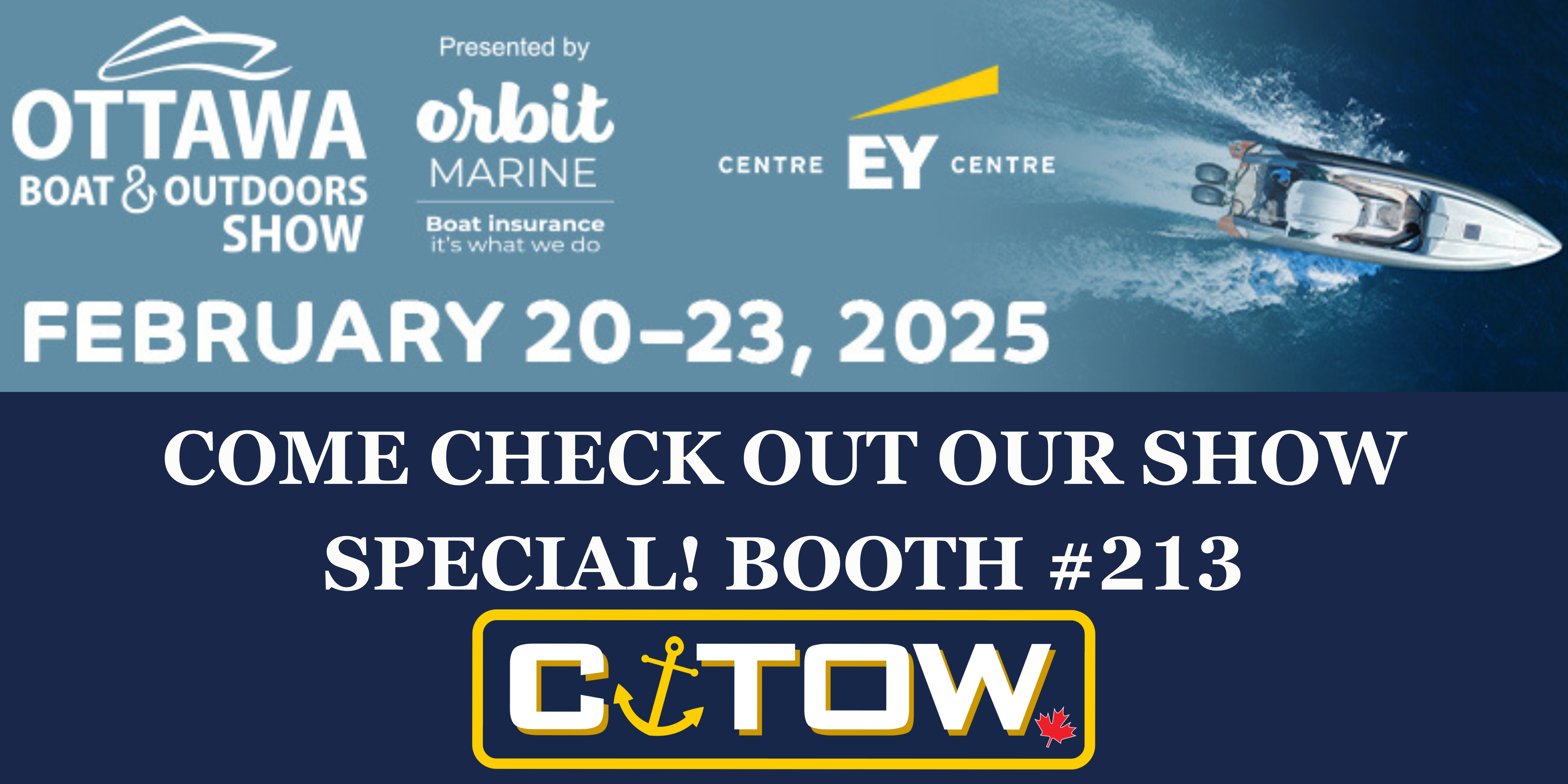 C-Tow Ottawa Boat Show